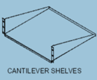 cantilever shelves